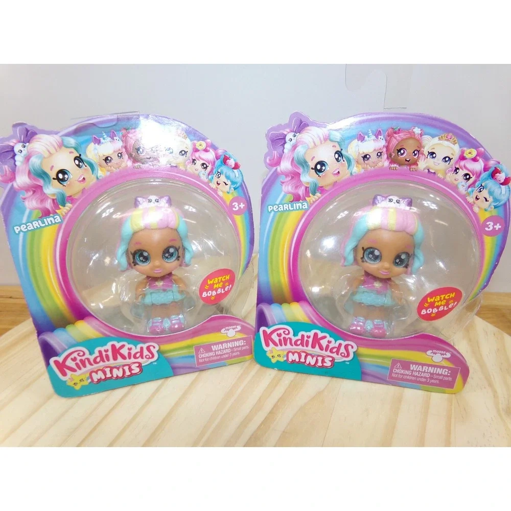 Kindi Kids Minis Bobble Head Dolls Candy Sweets Pearlina Marsha‎ Mellow - 4